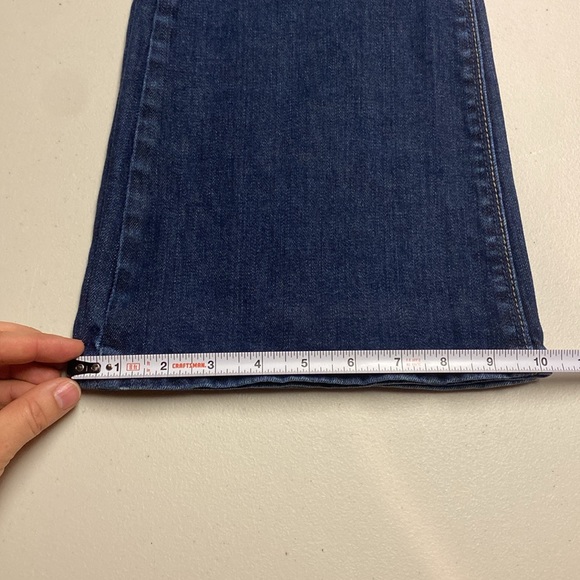 Ann Taylor Loft Modern Flare Dark Wash Jeans Flared Bootcut Women’s Size 4 - Picture 9 of 9